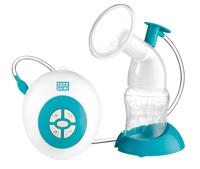 Saro elektrische borstkolf met fles 150 ml groen