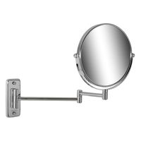 Geesa Mirror Scheerspiegel 2-armig 5x vergrotend ø 200 mm Chroom