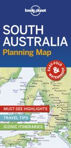 Wegenkaart - landkaart Planning Map South Australia | Lonely Planet