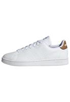 adidas Advantage heren Shoes - Low (Non Football), Ftwr White/Ftwr White/Bronze Strata, 46 EU
