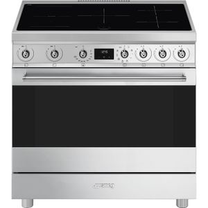 Smeg C9IMX2 Inductie fornuis Grijs