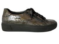 Grijze Solidus Veterschoenen Hazel Bora Wijdte H