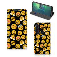 Motorola G8 Plus Hoesje met Magneet Emoji