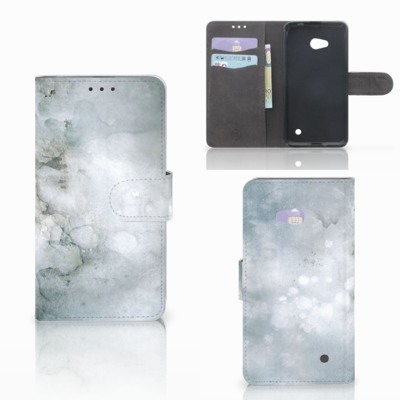 Hoesje Microsoft Lumia 640 Painting Grey