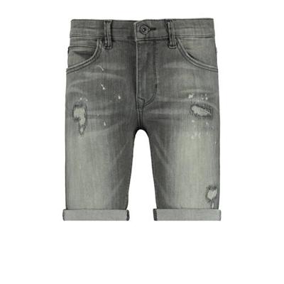 CoolCat Junior slim fit jeans bermuda Nick washed grey CoolCat Junior slim fit jeans bermuda Nick washed grey