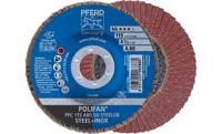 PFERD 67708115 PFC 115 A 80 SG STEELOX Lamellenschijf Diameter 115 mm Boordiameter 22.23 mm RVS, Staal 10 stuk(s)