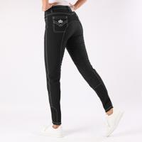 Rijbroek Epplejeck Sparkle Full Grip Kids, 176 in zwart