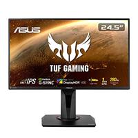 ASUS TUF Gaming VG259QM Gamer Esport 24,5 Inch FHD - IPS-Plaat - 280 Hz - 16:9-1920 x 1080-400 Cd/m² - Display Port & 2 x HDMI - Nvidia G-Sync - Extreme Low Motion Blur - Hdr 400. 0.