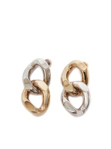 JW Anderson boucles d'oreilles pendantes à maillons - Argent