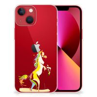 Apple iPhone 13 Telefoonhoesje met Naam Horse Color