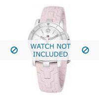 Tommy Hilfiger horlogeband TH-44-3-14-0721 - TH679300935 / 1780738 Rubber Roze 17mm - thumbnail