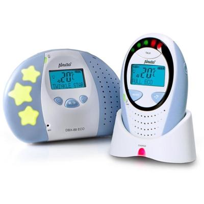 Alecto DBX-88 ECO babyfoon DECT-babyfoon 1 kanalen Blauw, Wit Alecto DBX-88 ECO babyfoon DECT-babyfoon 1 kanalen Blauw, Wit