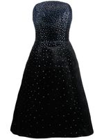 JEAN-LOUIS SABAJI crystal-embellished midi dress - Noir