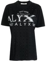 1017 ALYX 9SM t-shirt en coton à logo imprimé - Noir