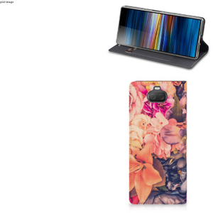 Sony Xperia 10 Smart Cover Bosje Bloemen