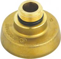 Carpoint gasnippel Italië 50 mm messing goud