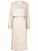 MM6 Maison Margiela robe mi-longue Trench - Tons neutres