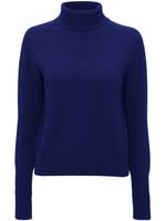 Victoria Beckham pull en maille fine à col roulé - Bleu