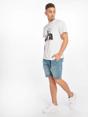 Merchcode / t-shirt Godfather Painted Portrait in wit