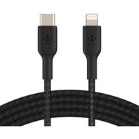 BOOSTCHARGE gevlochten USB-C naar Lightning kabel Kabel - thumbnail