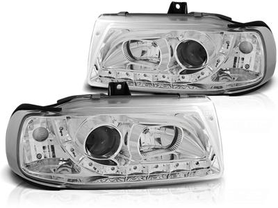 Tuning-Tec Koplampen met parkeerlicht SEAT IBIZA/CORDOBA/POLO VARIANT SEDAN 10 93-08 99 CHROOM