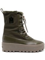 Mackage bottines Hero-W à doublure lainée - Vert