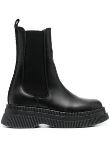 GANNI bottines chelsea Creepers en cuir - Noir