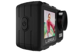 Lamax LAMAX W10.1 Actioncam 4K, Beeldstabilisering, Dual-display, Waterdicht, Touchscreen, Full-HD, WiFi