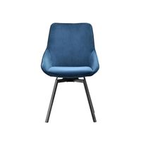 Stoel - Kuipstoel - Blauw - Draaiende stoel Stoel - Kuipstoel - Blauw - Draaiende stoel