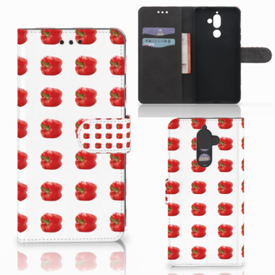 Nokia 7 Plus Book Cover Paprika Red Nokia 7 Plus Book Cover Paprika Red