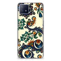 Siliconen Hoesje OPPO A53 5G | OPPO A73 5G Barok Flower - thumbnail