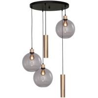 Masterlight Vide hanglamp Lazise 3x Ø 25cm en 2x GU10 goud 2642-05-02-50-525RG2 - thumbnail