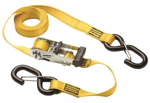 MasterLock Sjorband met ratel 3m - colour : yellow - PVC gri