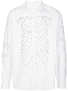 Haculla chemise à design tissé - Blanc