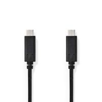 USB-Kabel | USB 3.2 Gen 1 | USB-C© Male | USB-C© Male | 60 W | 4K@60Hz | 5 Gbps | Vernikkeld | 3