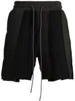 Mostly Heard Rarely Seen pantalon de jogging à coutures apparentes - Noir - thumbnail