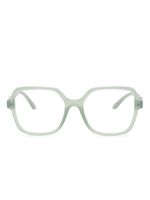 Dolce & Gabbana Eyewear lunettes de vue à monture oversize - Vert