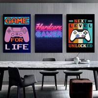 Posters - Hardcore Gamer / Set van 3