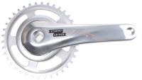 Sturmey Archer crankstel set FCS608 38T 170 mm zilver - thumbnail