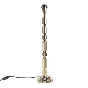 QAZQA Art Deco tafellamp goud zonder kap - Torre