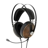Meze Audio 99 Classic Headset + Boom Mic Walnoot Zilver