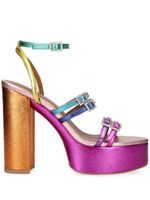 Kurt Geiger London sandales Pierra 125 mm à plateforme - Rose - thumbnail