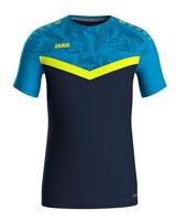 JAKO Iconic T-shirt - functioneel shirt heren korte mouwen, duurzaam sportshirt van 100% gerecycled polyester, vochtafvoerend en ademend