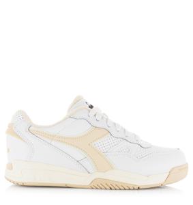 Diadora Diadora - Winner Wit Leer Lage sneakers Dames