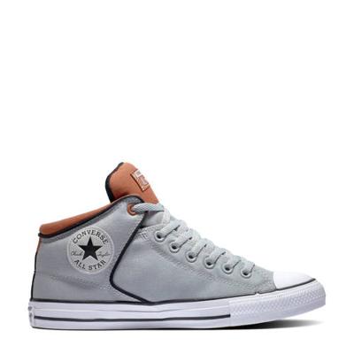 Converse Chuck Taylor All Star HI sneakers grijs/rood/wit