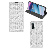 OnePlus Nord CE 5G Hoesje met Magneet Stripes Dots - thumbnail