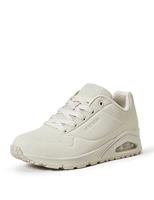 Skechers Uno Stand On Air dames Sneaker Low top, Off White Durabuck, 41 EU