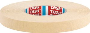 Tesa Afplakband | sterk gecrêpt | zeemleer | lengte 50 m | breedte 19 mm | wiel | 16 stuks - 04322-00007-00 04322-00007-00