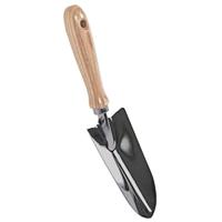 Talen Tools – Verplantschepje – Verzinkt staal – Smal – Essenhouten handvat