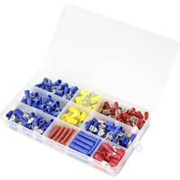 TRU COMPONENTS TC-9904304 Assortiment kabelschoenen 0.50 mm² - 6 mm² Rood, Geel, Blue 1 set(s) Box - thumbnail